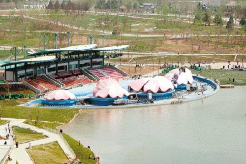 2011年西安世界园艺博览会水上舞台工程